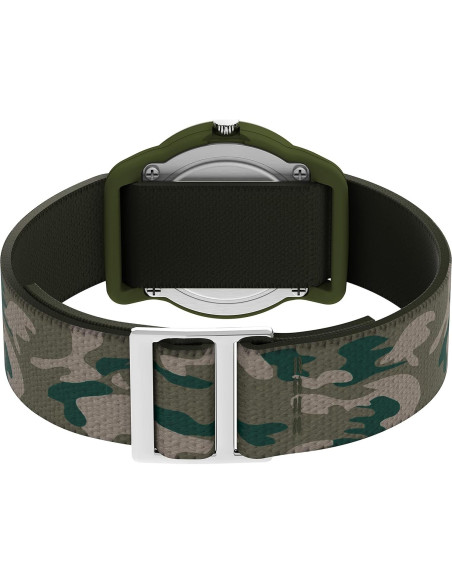 Reloj Infantil Timex TIME Machines 29mm Verde Camuflaje Reloj Infantil Timex TIME Machines 29mm Verde Camuflaje