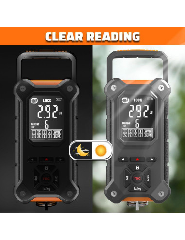 Báscula de Pesca SNAIL TRAIL Digital 22 kg con Agarrador