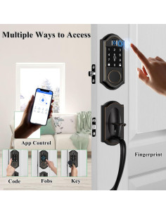 Cerradura Inteligente Narpult Smart con Huella Dactilar 2