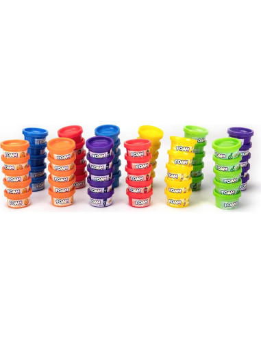 Crayola Play Foam 60 Tinas Aromatizadas 1oz Niños