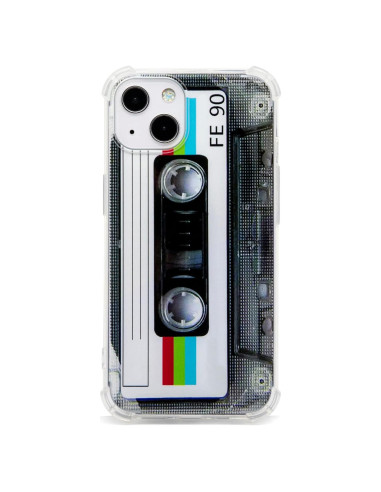 Funda Bumper TPU para iPhone 13 FAteam Cinta de Casete Retro