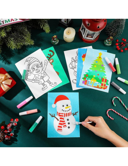 30 Juegos de Arte de Arena Navideños VercanMonth DIY 30 Juegos de Arte de Arena Navideños VercanMonth DIY
