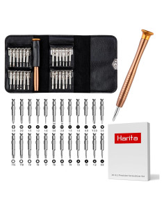 Juego de Destornilladores 25 en 1 Harita con Estuche