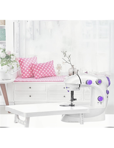 Máquina de Coser Mini Amazon TYM MCJ-0084-SM con Kit 56 Piezas