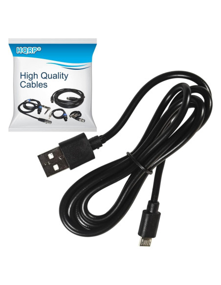 Cable de Carga USB HQRP Micro USB 93.98 cm Carga Rápida Cable de Carga USB HQRP Micro USB 93.98 cm Carga Rápida