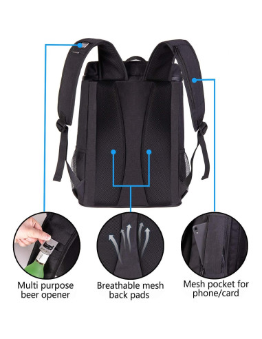 Mochila Cooler FORICH Aislada Impermeable 30 Litros