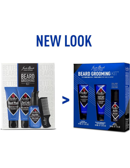Kit de Cuidado de Barba Jack Black Set 4 Piezas Kit de Cuidado de Barba Jack Black Set 4 Piezas