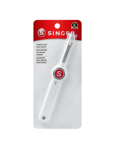 Agarrador de Costura SINGER Comfort Grip Rosa y Blanco