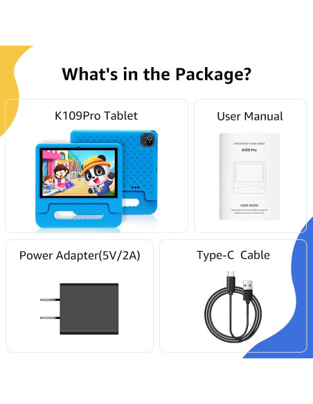 Tablet ApoloSign K109Pro 10.1" Android 14 para Niños Tablet ApoloSign K109Pro 10.1" Android 14 para Niños