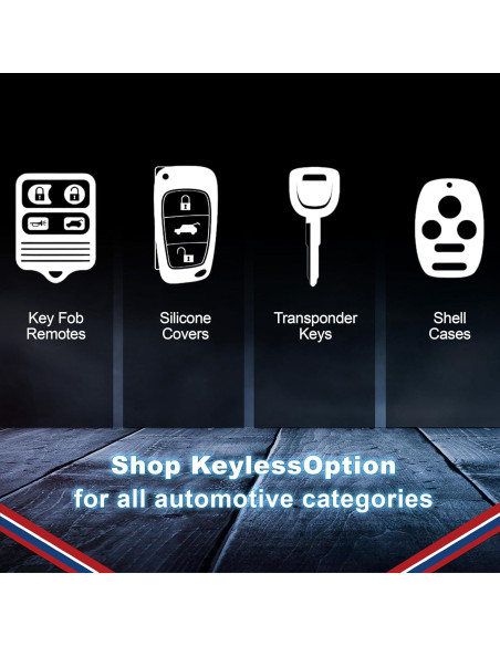2X Llave Remota KeylessOption para Cadillac y Chevrolet 2X Llave Remota KeylessOption para Cadillac y Chevrolet