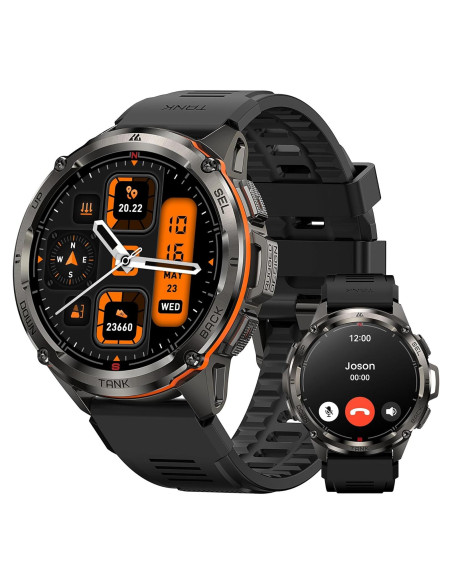 Reloj Inteligente AMAZTIM T3 Ultra GPS Acero 50M Resistente Reloj Inteligente AMAZTIM T3 Ultra GPS Acero 50M Resistente