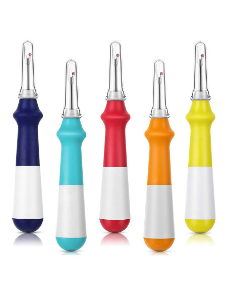 Desgarrador de Costuras Mudder 5 Piezas Ergonómico Colorido Desgarrador de Costuras Mudder 5 Piezas Ergonómico Colorido