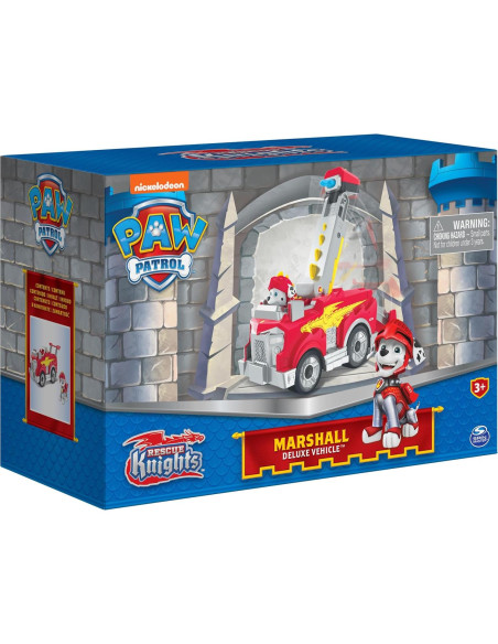 Paw Patrol Vehículo Deluxe Marshall Transformador 21.9 cm Paw Patrol Vehículo Deluxe Marshall Transformador 21.9 cm