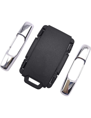 Funda de llave inteligente Chevy Tahoe 2014-2017 Plata