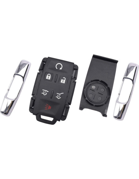Funda de llave inteligente Chevy Tahoe 2014-2017 Plata Funda de llave inteligente Chevy Tahoe 2014-2017 Plata