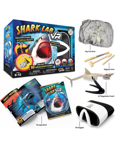 Libro Interactivo VR Shark Lab - Abacus Brands - 40 Páginas Libro Interactivo VR Shark Lab - Abacus Brands - 40 Páginas