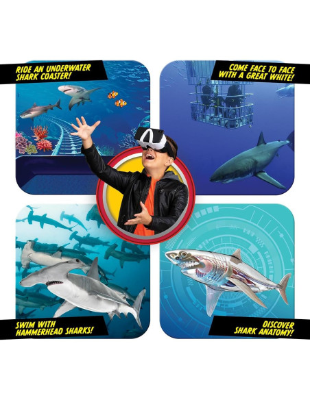 Libro Interactivo VR Shark Lab - Abacus Brands - 40 Páginas Libro Interactivo VR Shark Lab - Abacus Brands - 40 Páginas