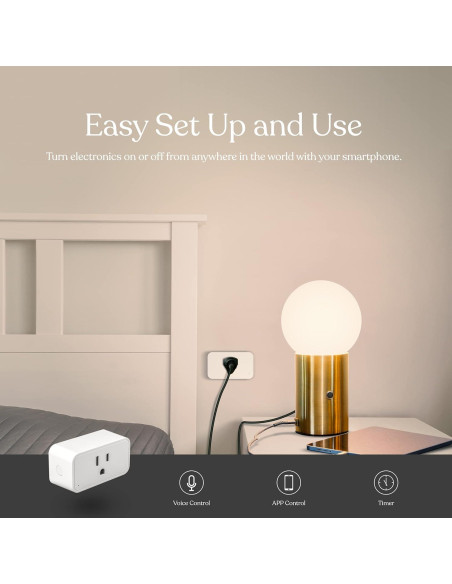 Enchufe Inteligente Brightech Wi-Fi 1200W - Compatible Alexa Enchufe Inteligente Brightech Wi-Fi 1200W - Compatible Alexa