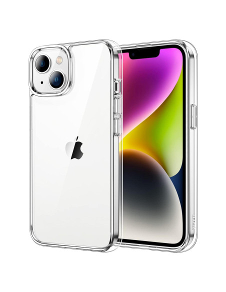 Funda JETech para iPhone 14 6.1" Transparente a Prueba de Golpes Funda JETech para iPhone 14 6.1" Transparente a Prueba de Golpes