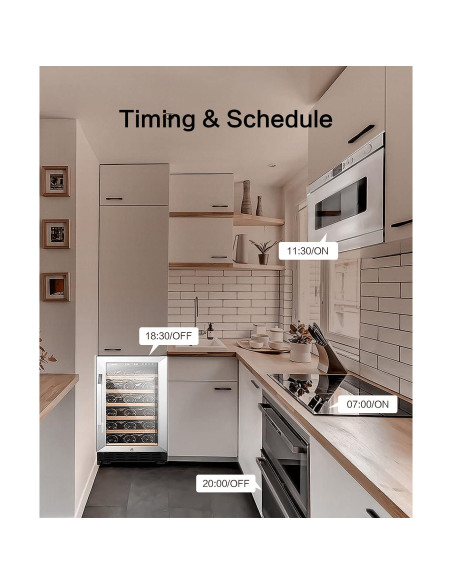 Enchufes Inteligentes TREATLIFE Paquete de 4 WiFi 1800W