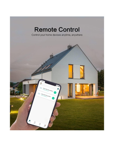 Enchufes Inteligentes TREATLIFE Paquete de 4 WiFi 1800W