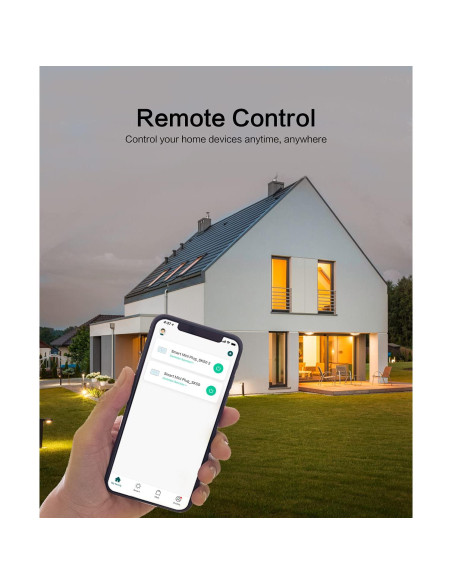 Enchufes Inteligentes TREATLIFE Paquete de 4 WiFi 1800W