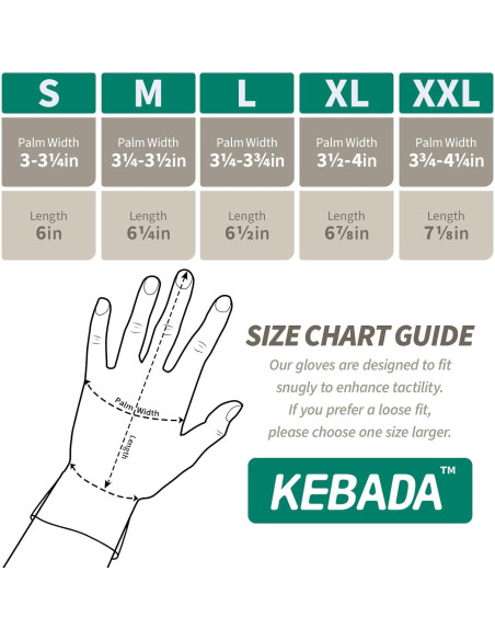 Guantes de Trabajo Kebada W2 Medianos Nitrilo 6 Pares Guantes de Trabajo Kebada W2 Medianos Nitrilo 6 Pares