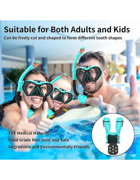 Boquilla Moldable SABRE COVE para Buceo y Snorkel TPE Boquilla Moldable SABRE COVE para Buceo y Snorkel TPE
