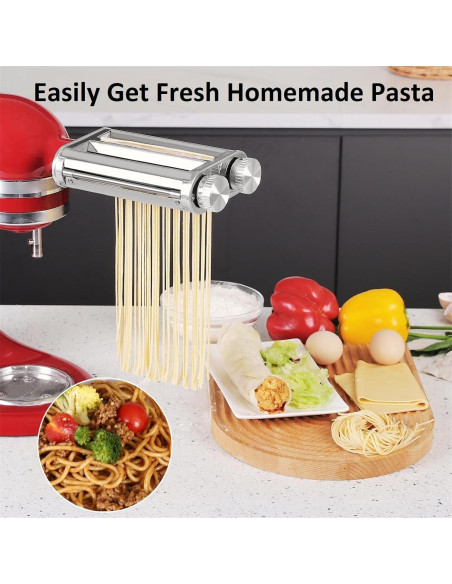 Accesorio de máquina de pasta FavorKit 3 en 1 para KitchenAid Accesorio de máquina de pasta FavorKit 3 en 1 para KitchenAid