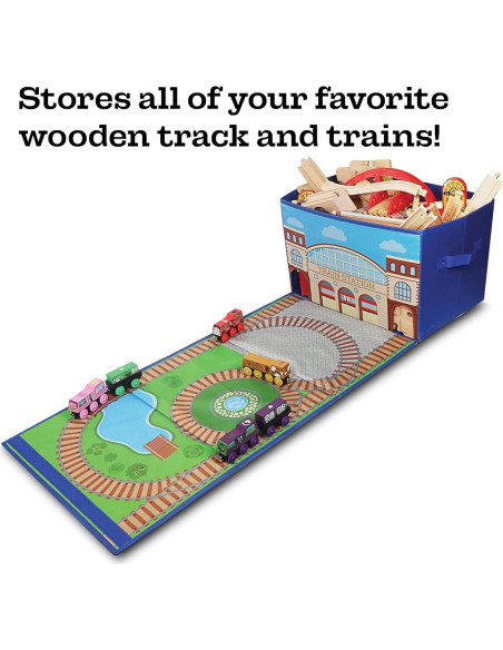 Caja de Almacenamiento y Alfombrilla de Juego Zany 101,6x38,6cm Caja de Almacenamiento y Alfombrilla de Juego Zany 101,6x38,6cm
