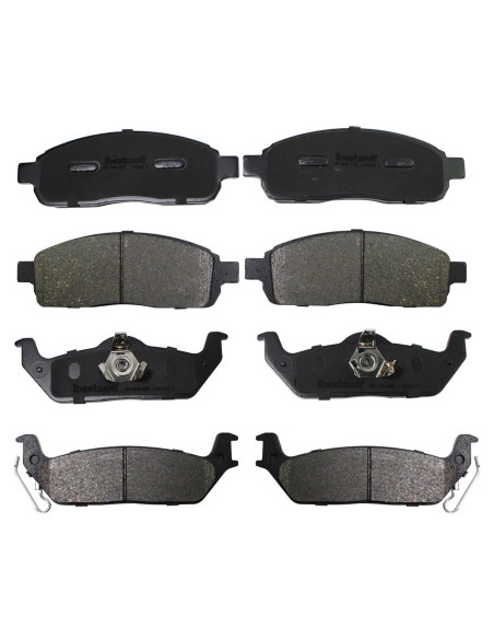 Pastillas de Freno Cerámicas IBESTWOLF para Ford F150 2004-2008 Pastillas de Freno Cerámicas IBESTWOLF para Ford F150 2004-2008