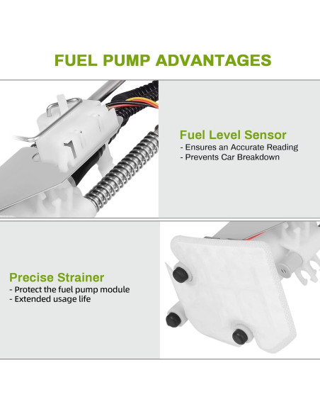 Bomba de combustible AUTOSAVER88 para Ford F150 04-08 1.44kg Bomba de combustible AUTOSAVER88 para Ford F150 04-08 1.44kg
