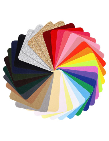 Parches Termoadhesivos Augshy 33 Piezas 12.5x9.5cm 31 Colores