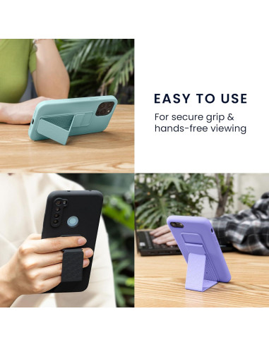 Funda KW-Mobile para iPhone XR con Correa y Soporte - Coral