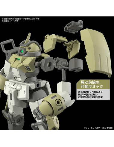 Modelo Bandai Spirits HG 1/144 La Bruja de Mercurio ChuChu