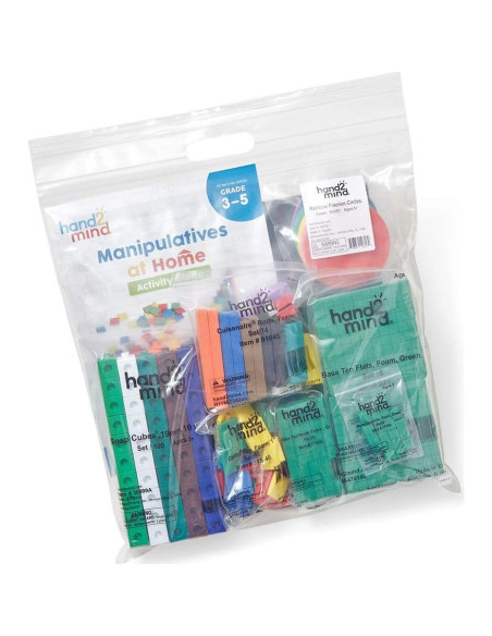 Kit Matemático Hand2mind 315 Piezas para Grados 3-5 Kit Matemático Hand2mind 315 Piezas para Grados 3-5