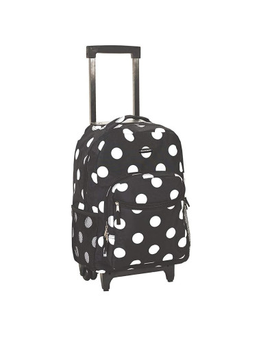 Mochila Rodante Fox Luggage Punto Negro 20L Doble Asa