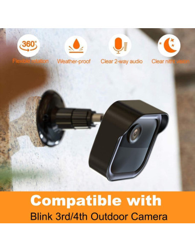 Soporte para cámara Blink 3Pack, ajuste 360 y protección