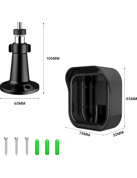 Kit Soporte y Funda para Cámara Blink 3 Exterior Kit Soporte y Funda para Cámara Blink 3 Exterior