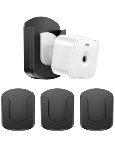 Paquete de 3 Soportes Adhesivos para Cámara Blink - Negro