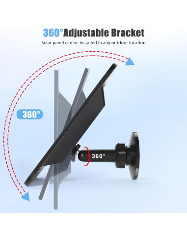 Panel Solar BGJOY para Cámara Blink Exterior 4 - 2 Paquete