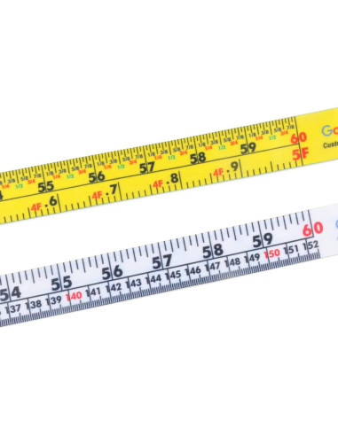 Cinta Métrica de Tela WIN TAPE 152cm Doble Cara Fraccionario