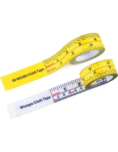 Cinta Métrica de Tela WIN TAPE 152cm Doble Cara Fraccionario