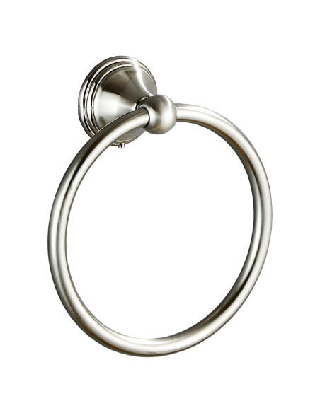 Anillo de Toalla Bluebyrne Níquel Cepillado 15 cm Redondo Anillo de Toalla Bluebyrne Níquel Cepillado 15 cm Redondo