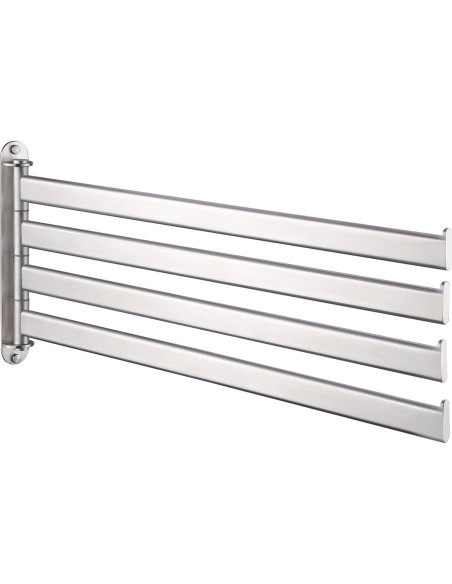 Soporte para Toallas KES 4 Brazos Acero Inoxidable 49.5 cm Soporte para Toallas KES 4 Brazos Acero Inoxidable 49.5 cm