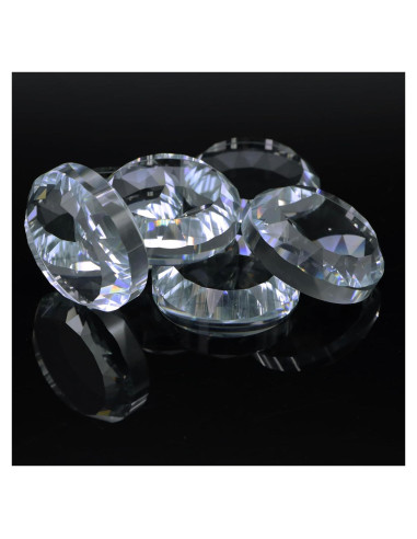 Pesas de Costura de Cristal OKQX - Paquete de 6, 62.4g cada una