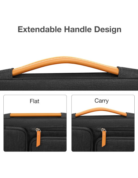 Funda MOSISO para Tableta 11" con 4 Bolsillos, Negra Funda MOSISO para Tableta 11" con 4 Bolsillos, Negra