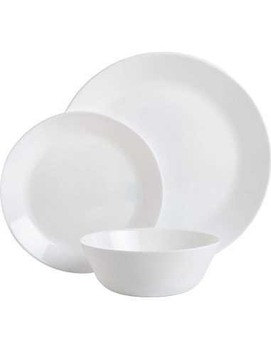 Juego de Platos y Cuencos Gibson Home Ultra 18 Piezas