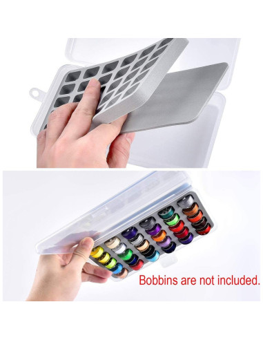 Caja de Almacenamiento para Bobinas CKPSMS KP-19157 60 Agujeros