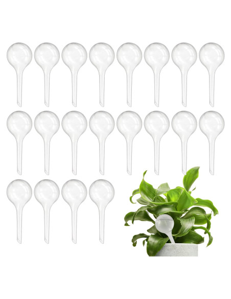 20 Esferas de Riego Automático Zddaoole 5x13.5cm PVC 20 Esferas de Riego Automático Zddaoole 5x13.5cm PVC